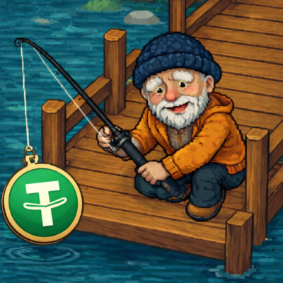 CryptoFisher - Product Hunt launch logo