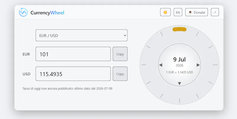 CurrencyWheel screenshot 1