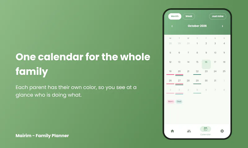 Mairim - Family Planner screenshot 3