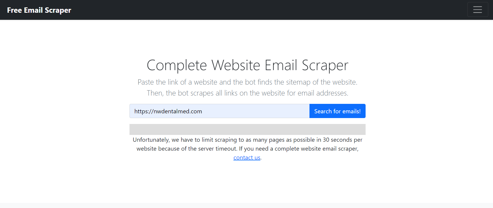 Free Email Scraper gallery image
