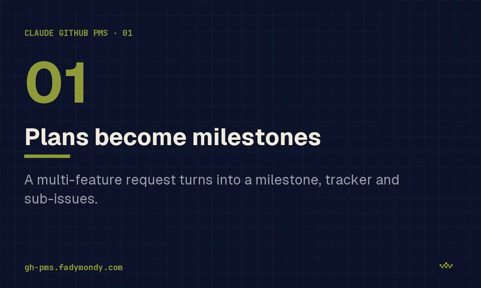 Claude GitHub PMS screenshot 1