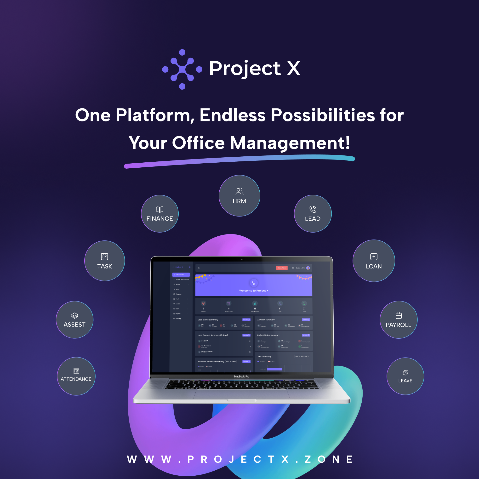 Project X - Alles in één kantoorbeheersoftware media 2
