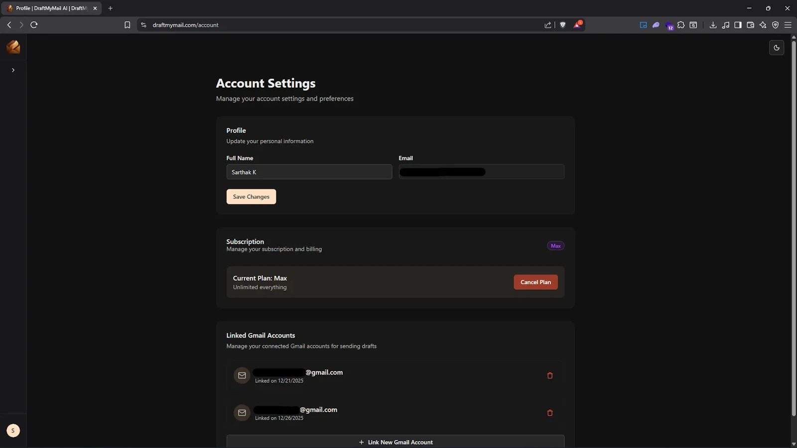 DraftMyMail AI screenshot 4