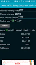 Reverse Tax Salary Calculator gallery image