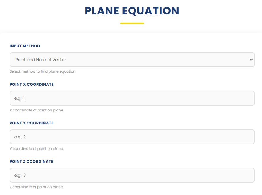  Plane Equation gallery image