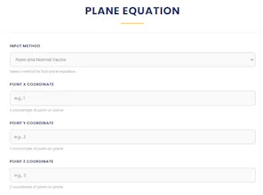 Plane Equation gallery image