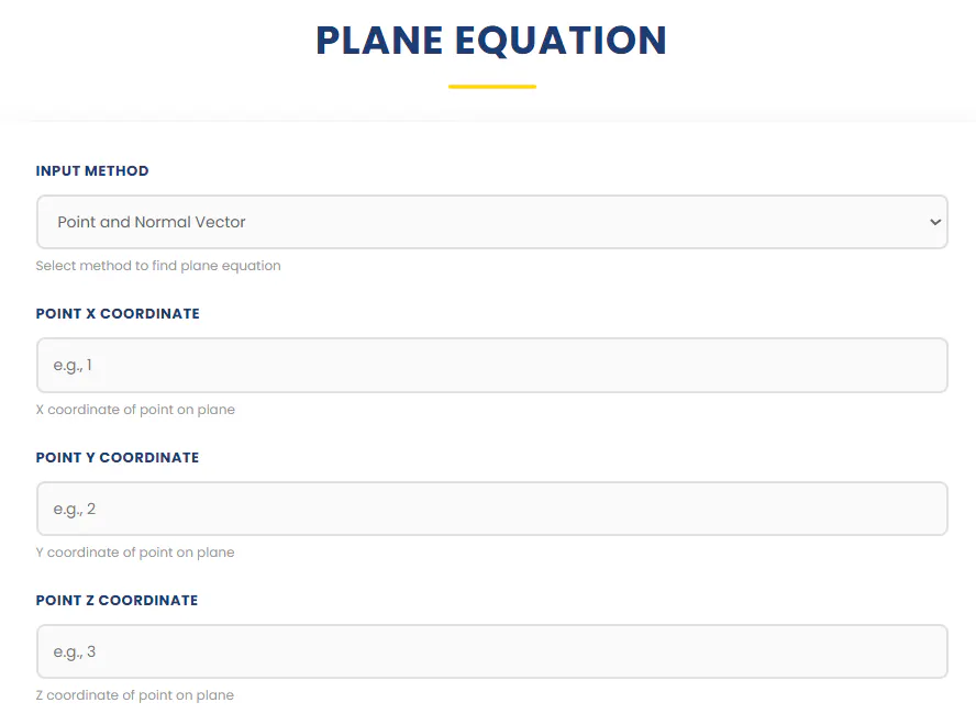 Plane Equation のプロダクトバナー