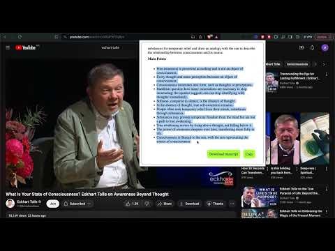 GPT YouTube Video Summarizer, Transcript gallery image