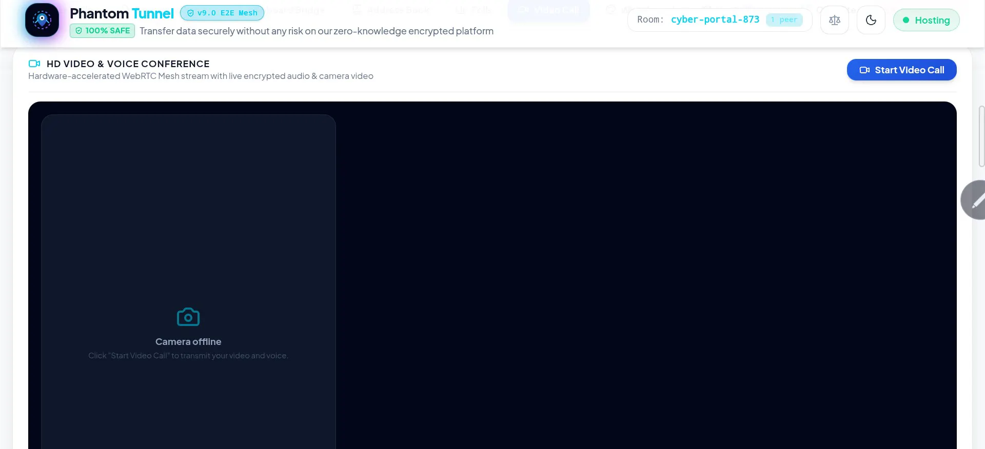 Phantom Tunnel: Zero-Server Workspace gallery image