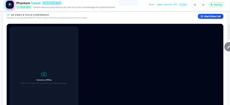 Phantom Tunnel: Zero-Server Workspace screenshot 3