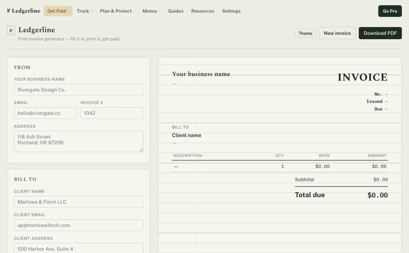 Ledgerline screenshot 3