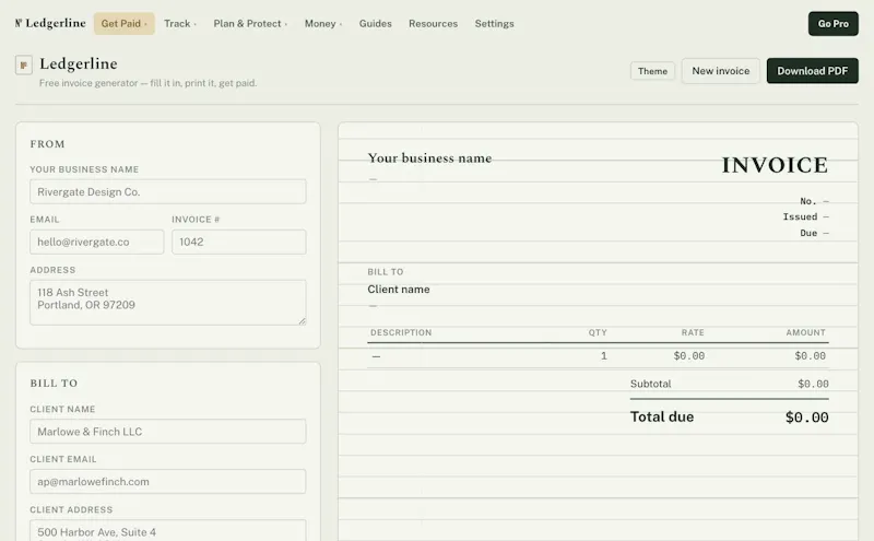 Ledgerline screenshot 3