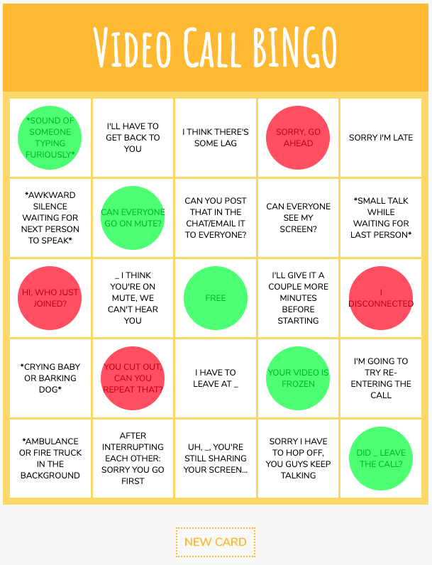 Video Call Bingo gallery image