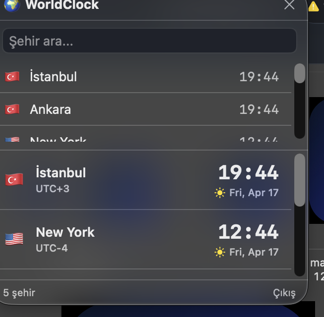 WorldClock gallery image