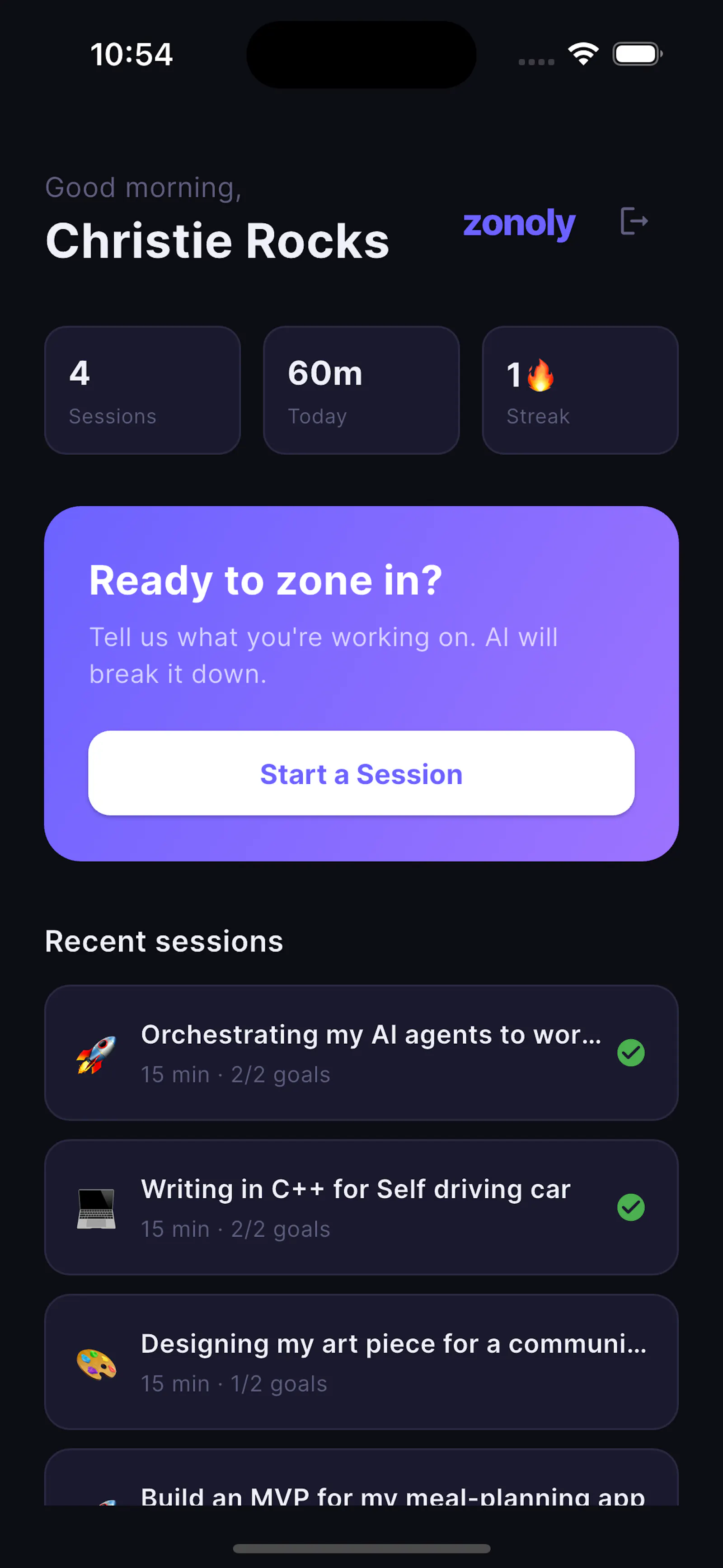 Zonoly screenshot 4