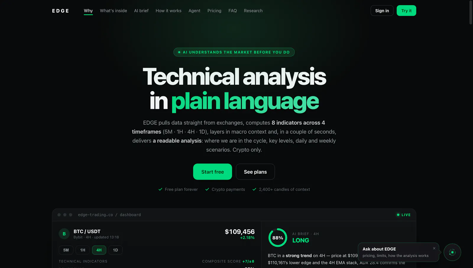 EDGE screenshot 1