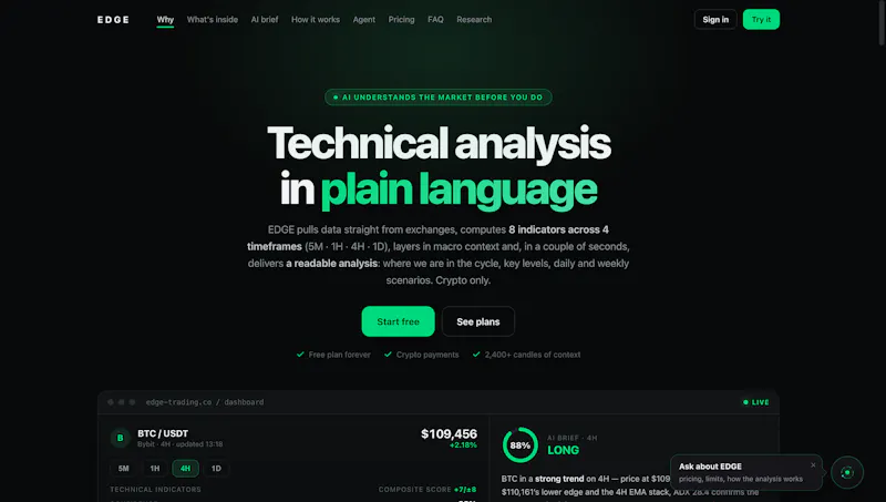 EDGE screenshot 1
