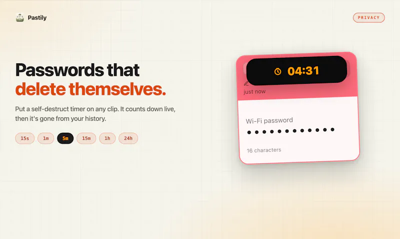 Pastily screenshot 4