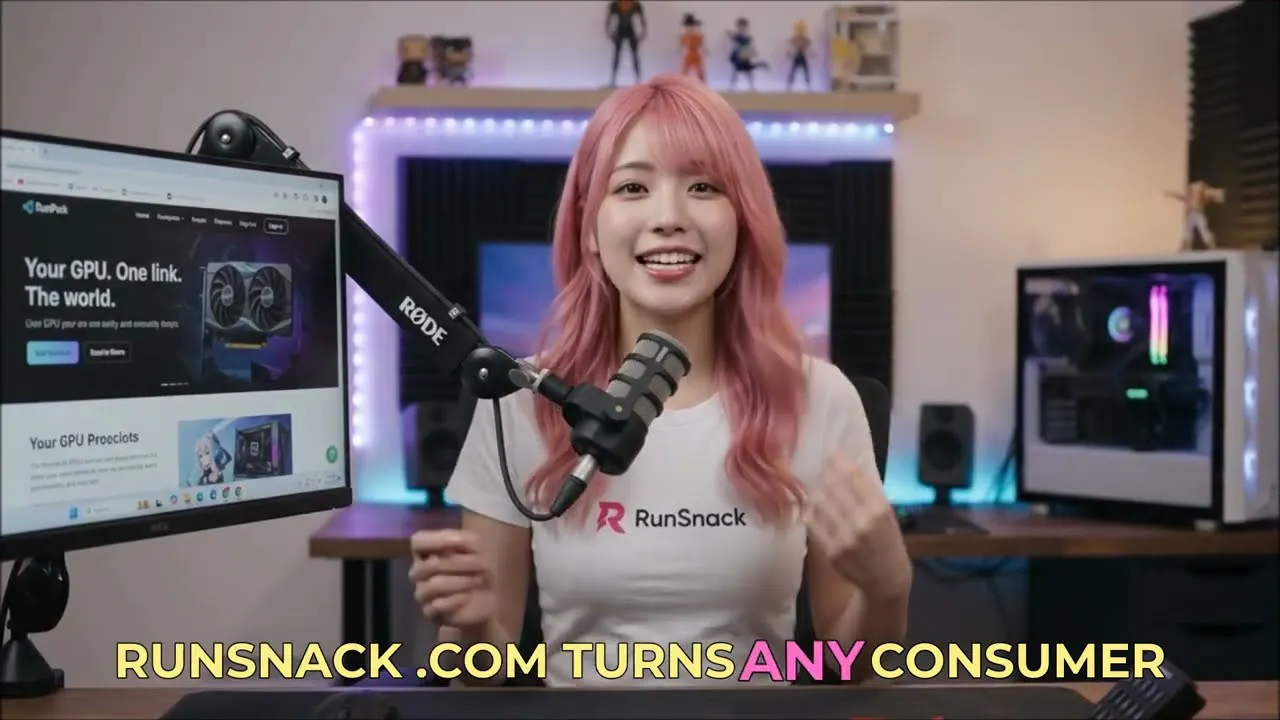 RunSnack — Your GPU. One link. The world gallery image