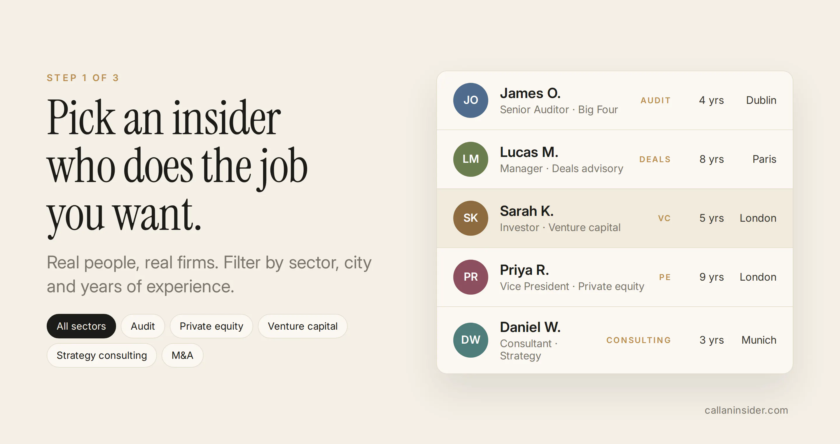 Call an Insider gallery image