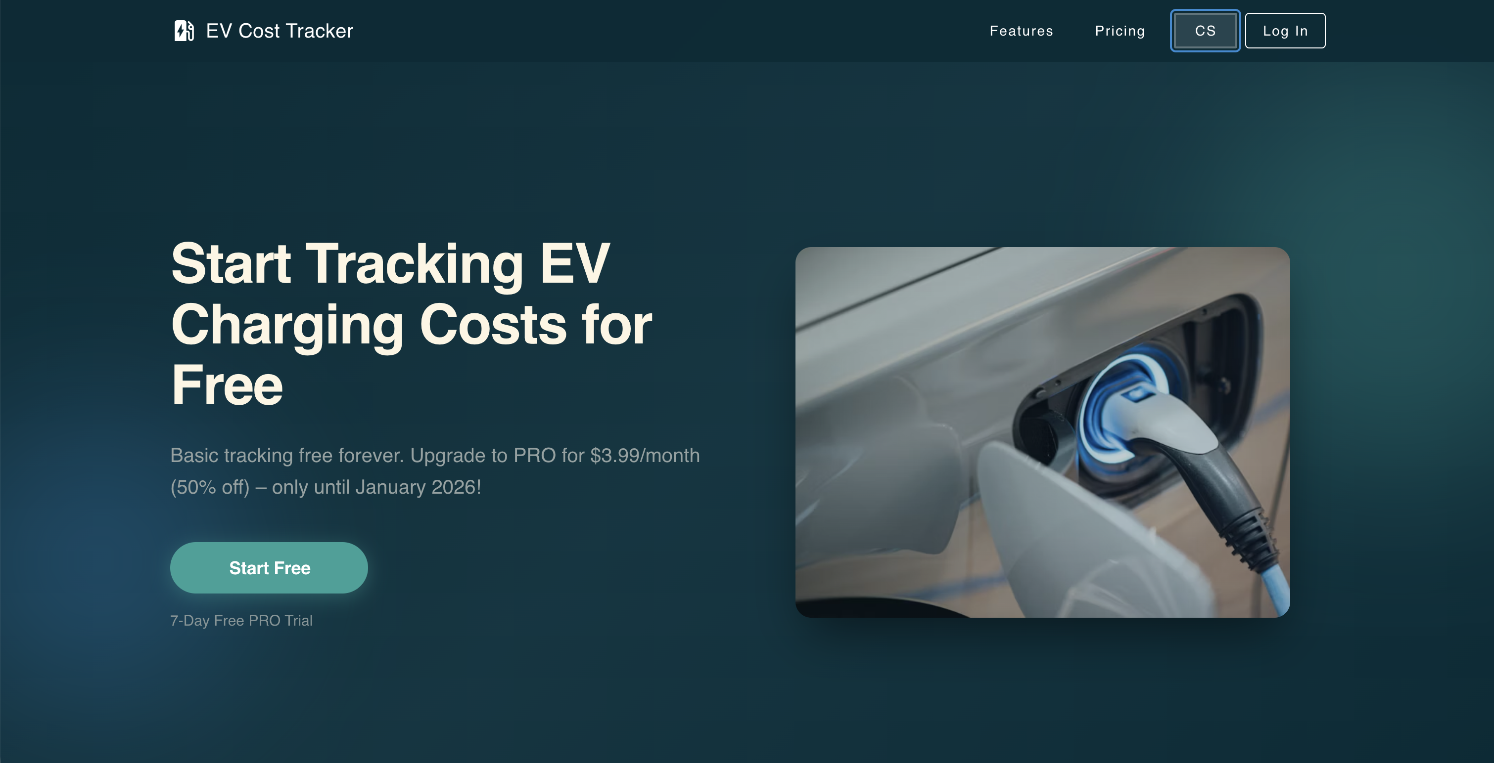 EV Cost Tracker - Screenshot 3 showing product features and functionality