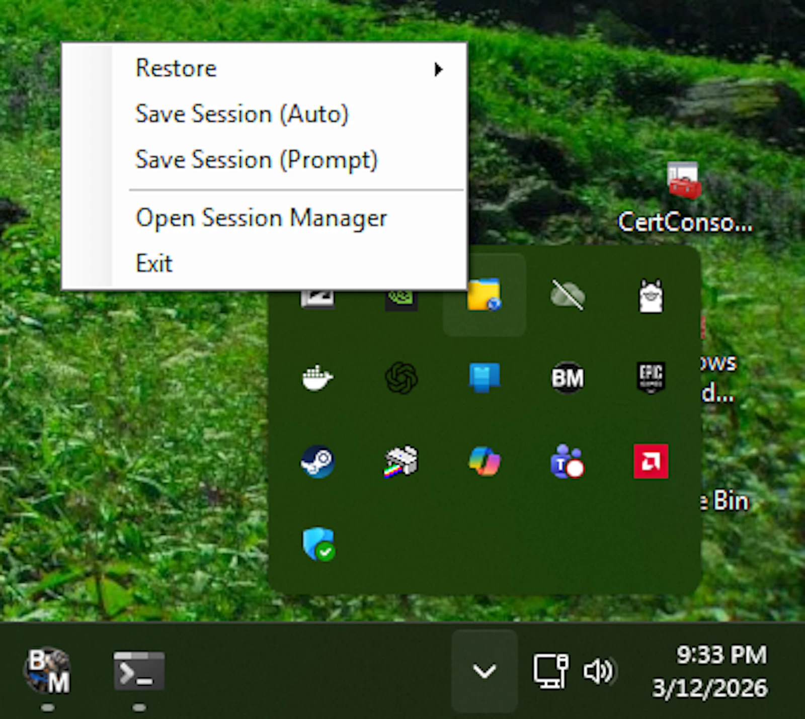 Explorer Session Saver screenshot 5