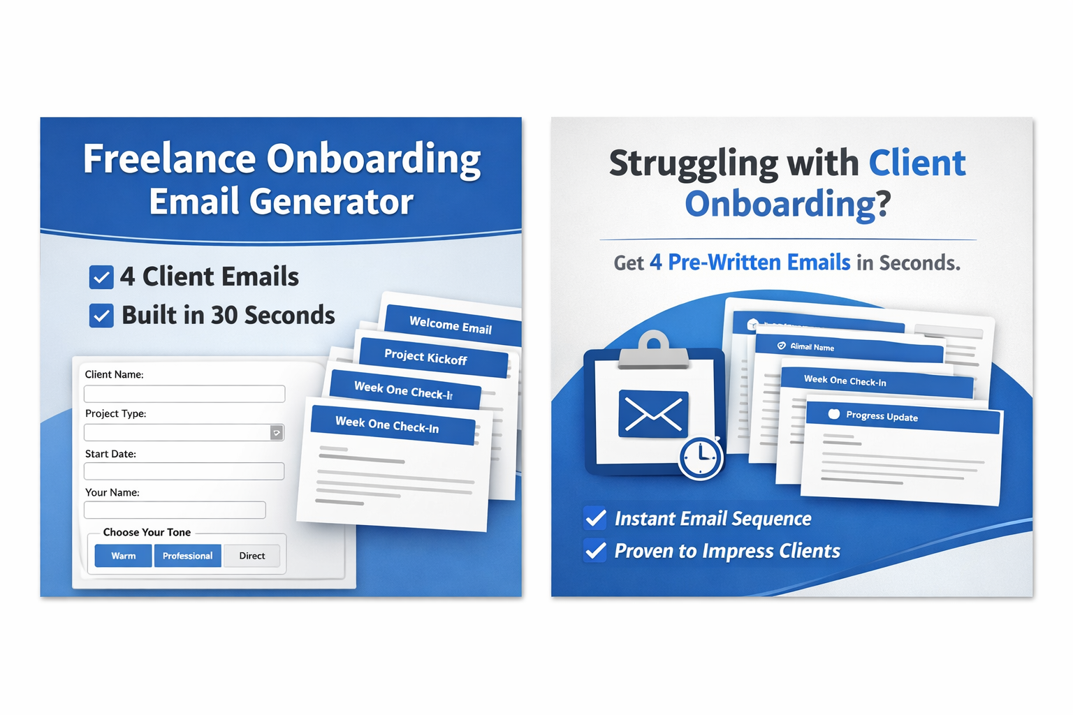 Client Onboarding Emails in 60 Seconds media 1