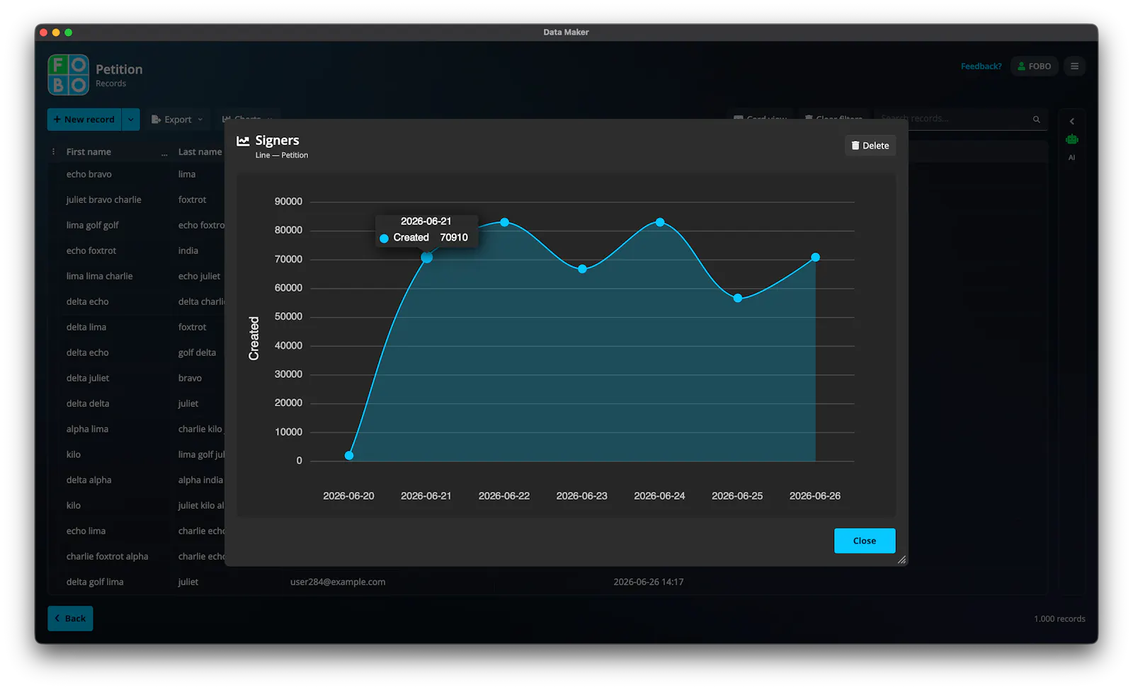 Data Maker screenshot 24