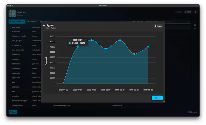 Data Maker screenshot 24