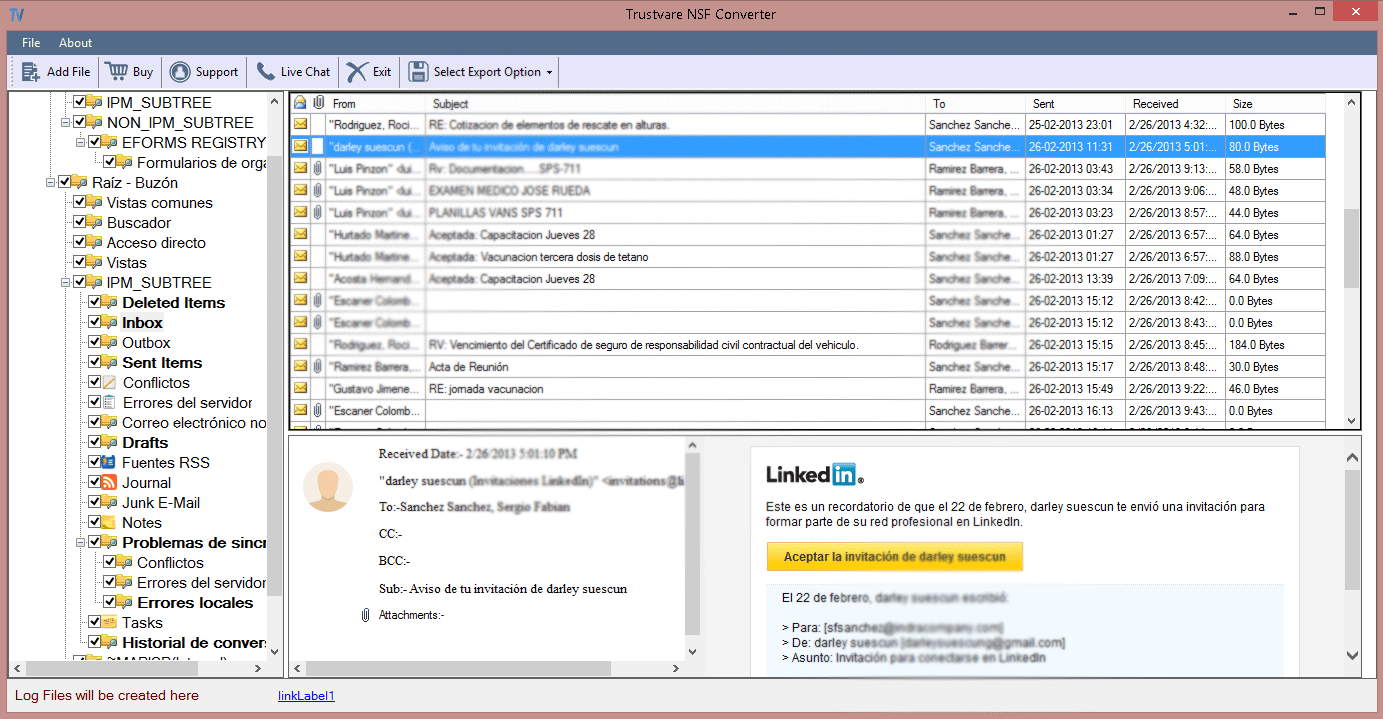 TrustVare NSF a Office 365 Converter media 1