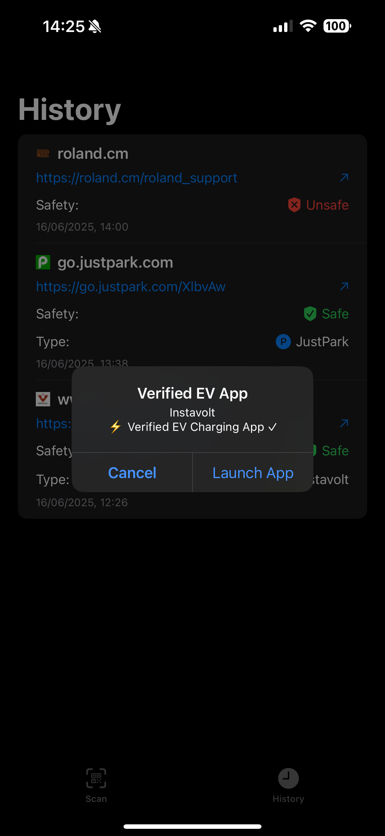 Qrsure - QR -codescanner die links verifieert en oplichting vermijdt media 4