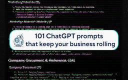 101 ChatGPT prompts growing ur business media 1