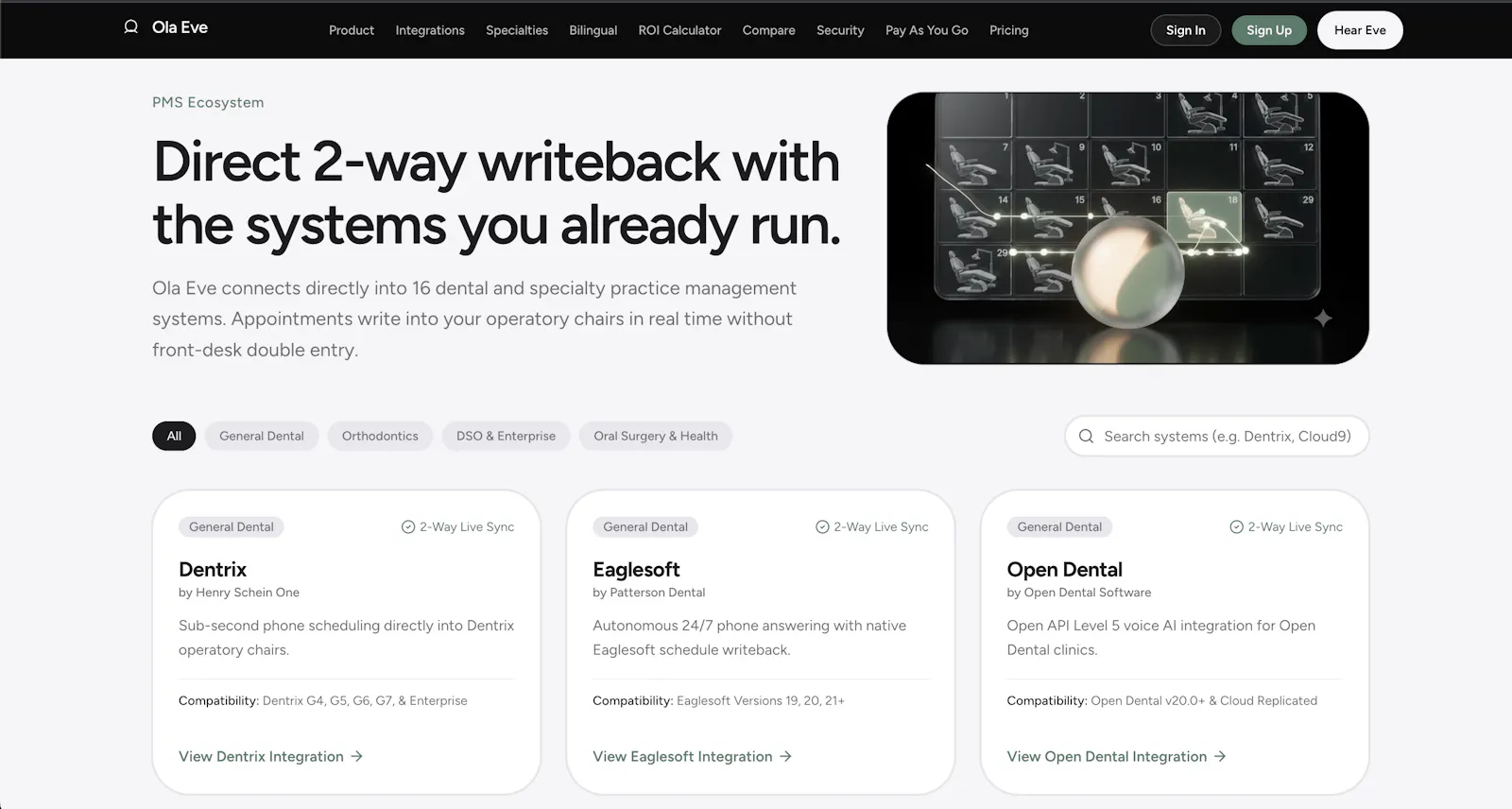 Ola Eve screenshot 2