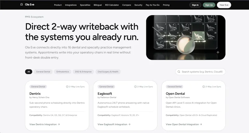 Ola Eve screenshot 2