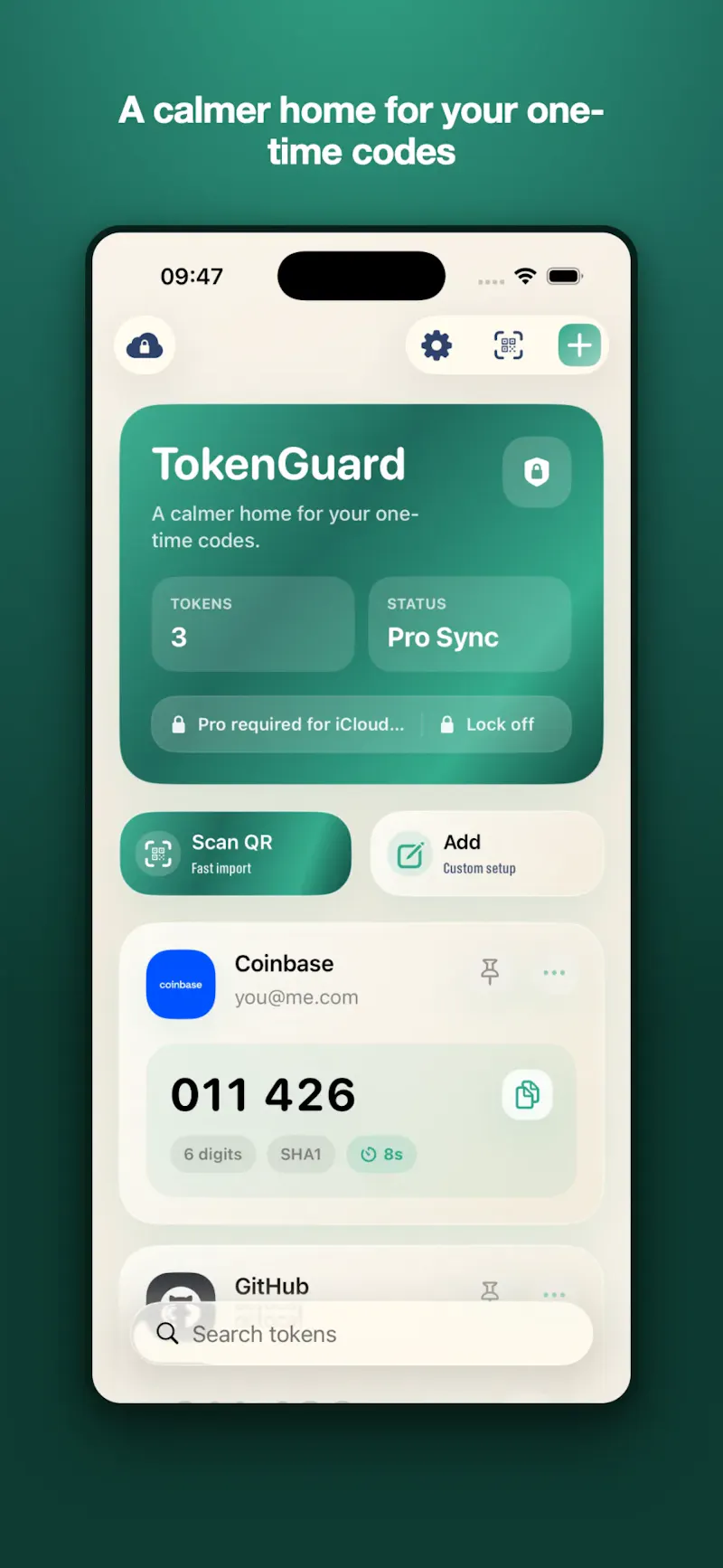 TokenGuard screenshot 1