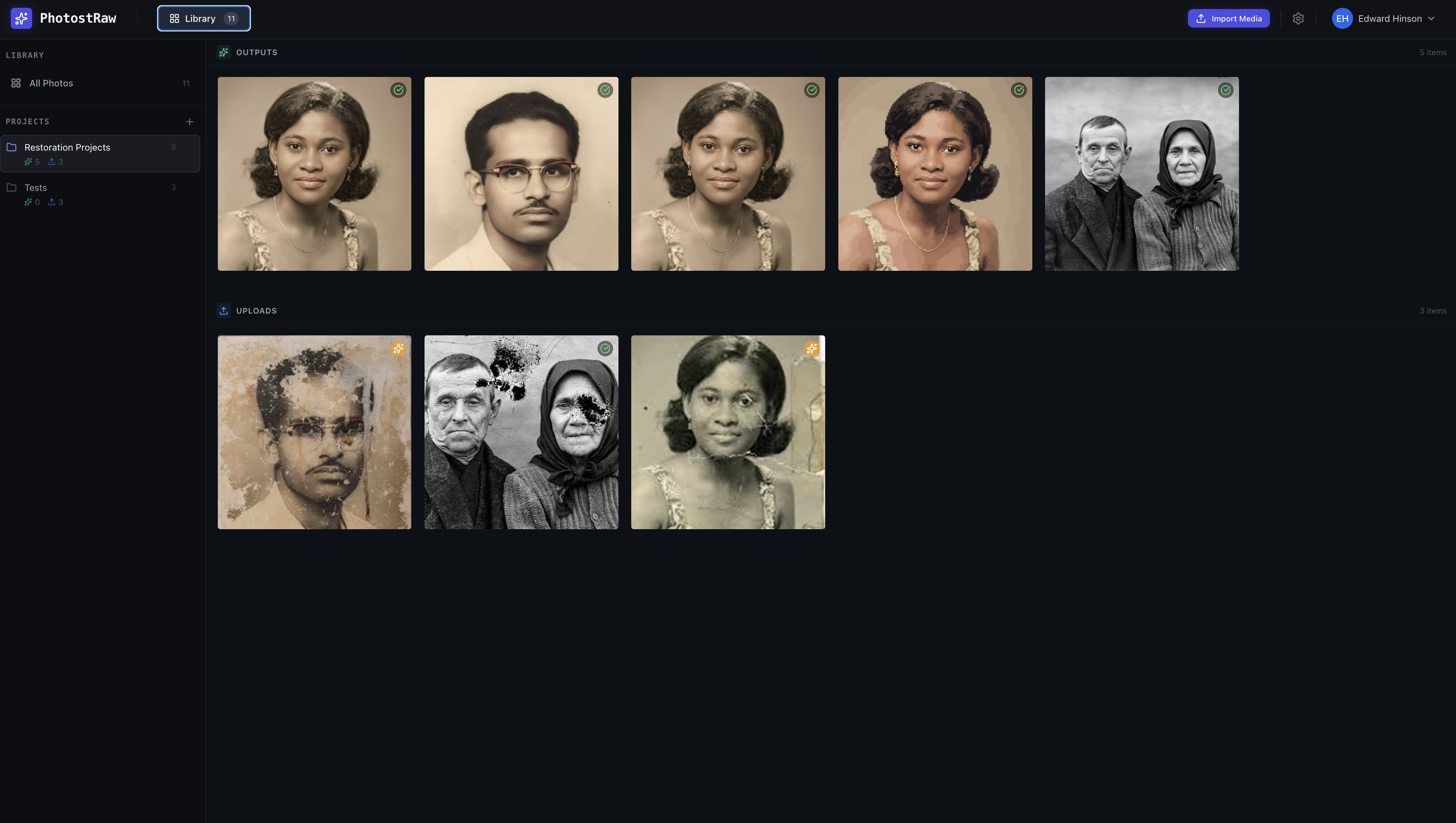 PhotostRaw - Screenshot 2 showing product features and functionality