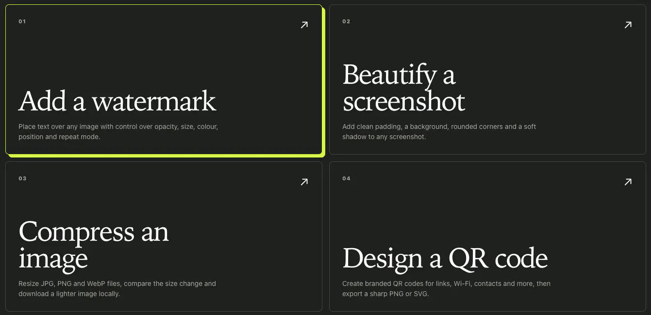 ImageFromText | Offline Image Tools gallery image