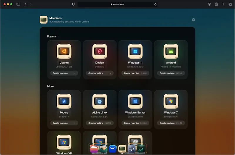 umbrelOS 2.0 screenshot 4