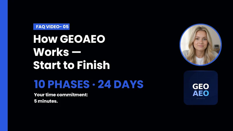 GEOAEO screenshot 1 (video preview)