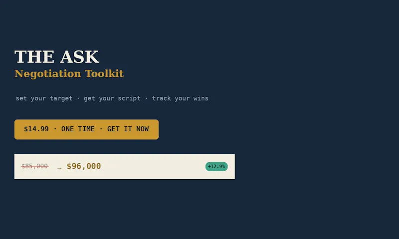 Salary Negotiation Toolkit screenshot 1