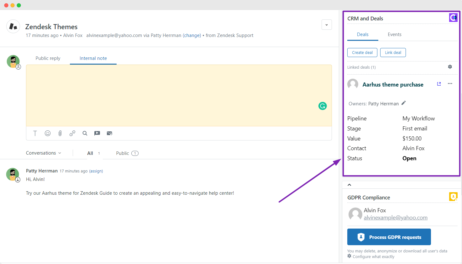 CRM and Deals for Zendesk media 3