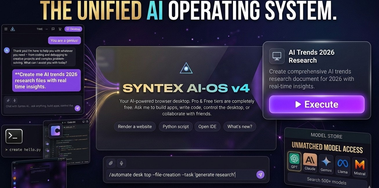 Syntex AI OS gallery image