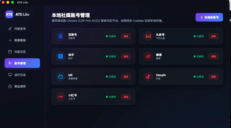 AutoPoster MCP — 多平台内容自动分发引擎 screenshot 4