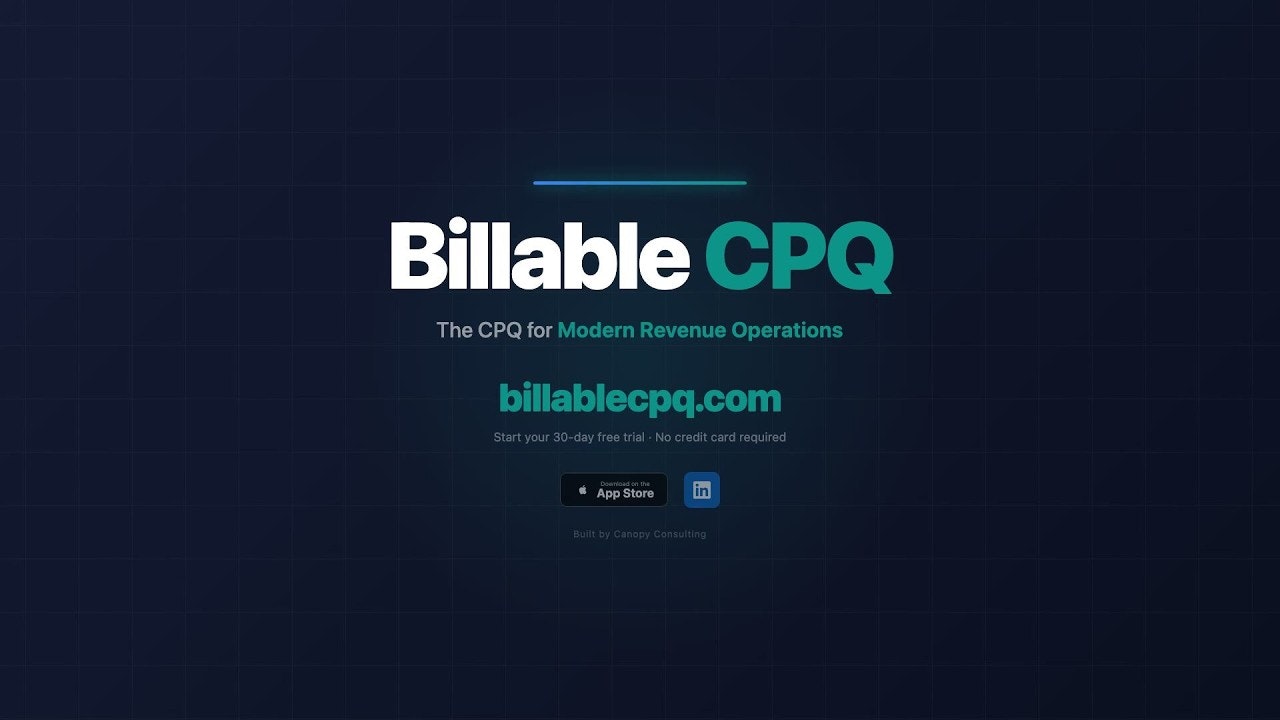 Billable CPQ  gallery image