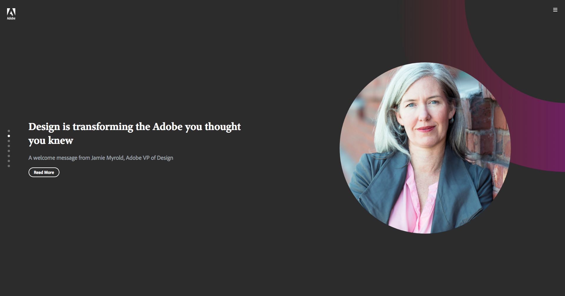 Adobe Design gallery image