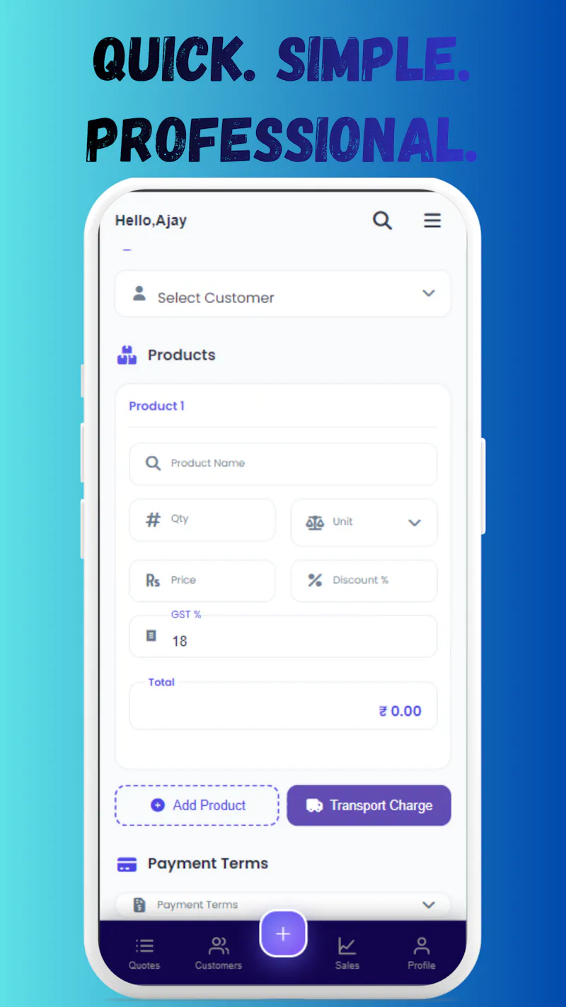 Smart Quote screenshot 4