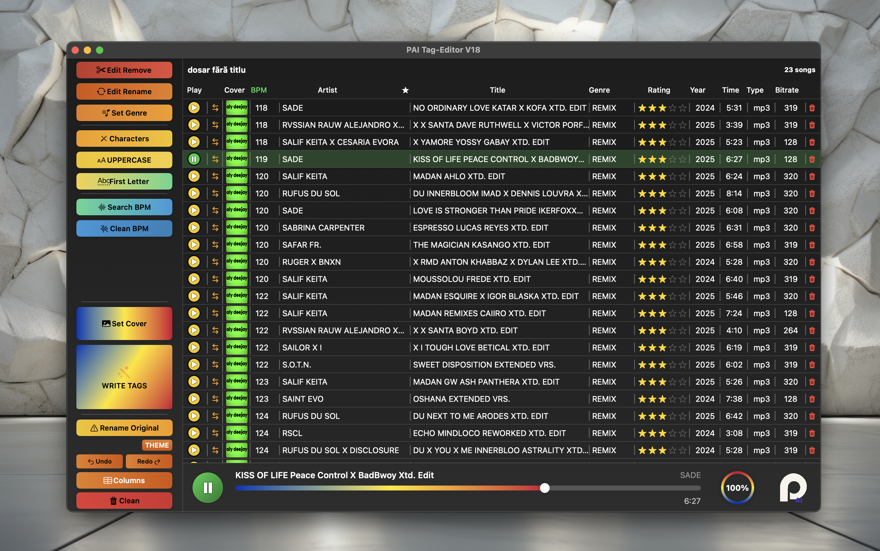 6 in 1 pacchetto DJ per Mac - Master 50 tracce contemporaneamente, rilevamento BPM, tutto offline media 4