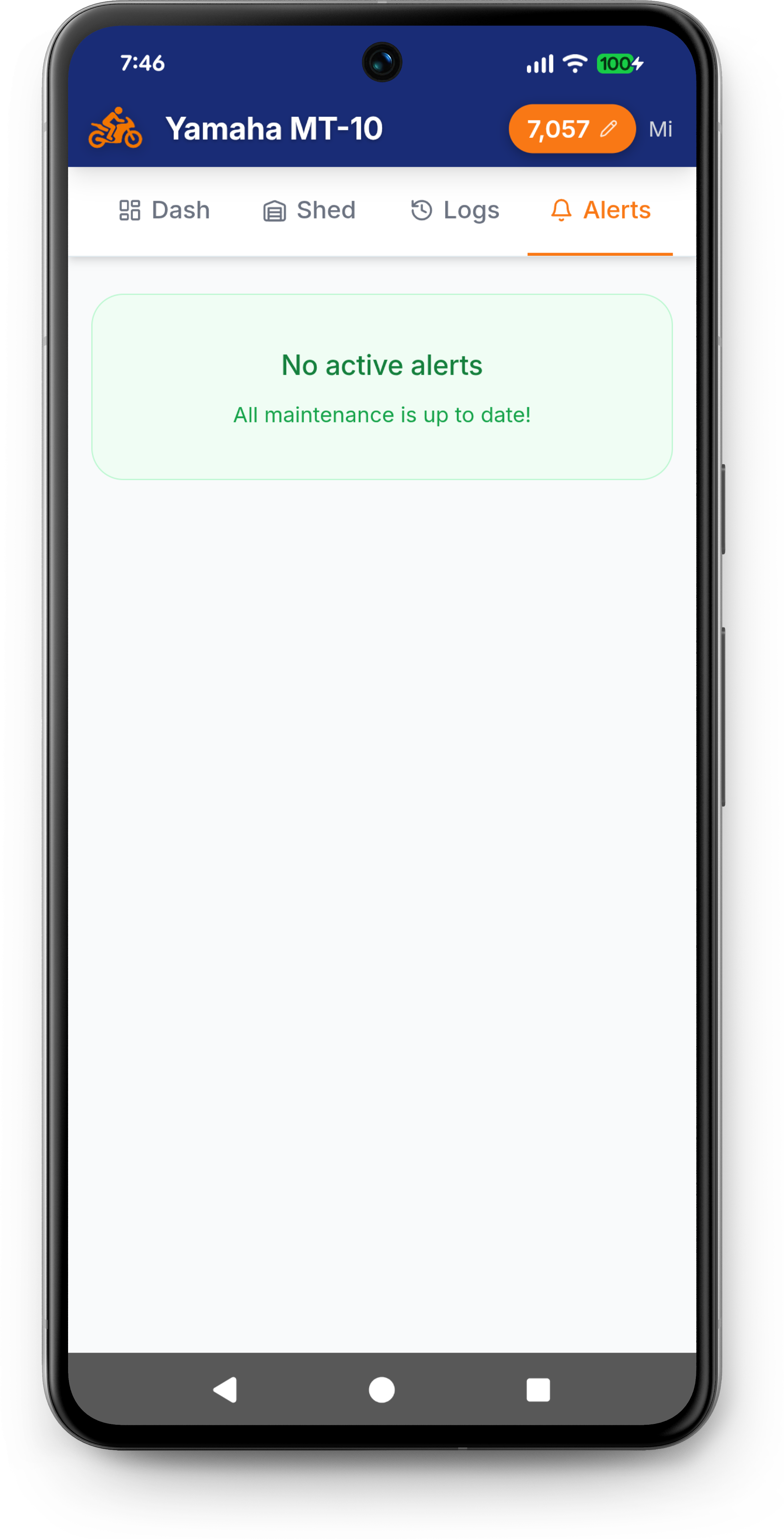 Moto Shed - ultimate maintenance tracker gallery image