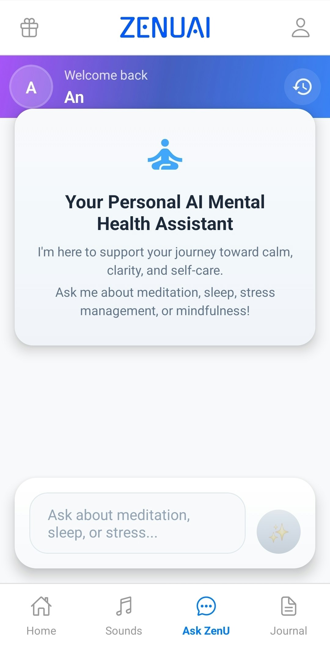Zenuai - Relaja tu mente y rastrea tus emociones, guiada por AI media 2