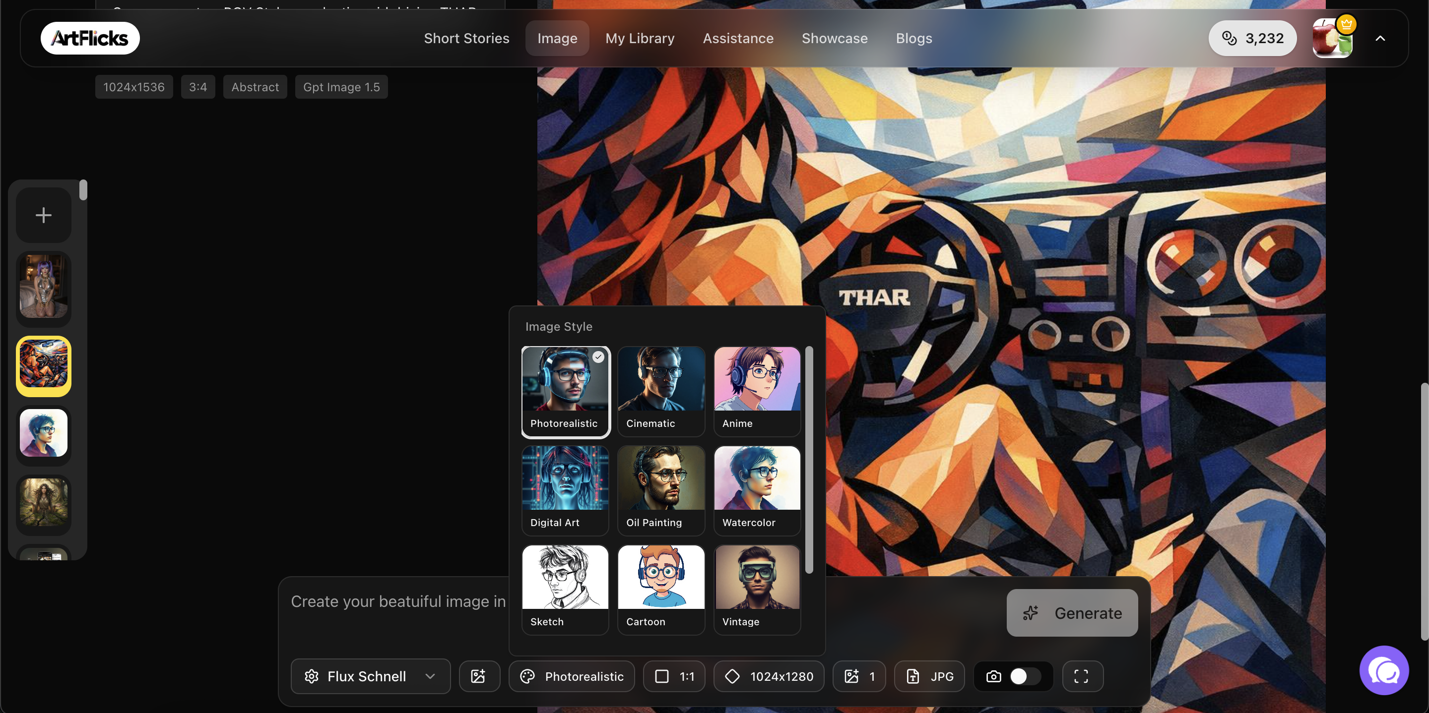ArtFlicks - Screenshot 4 showing product features and functionality